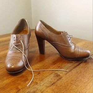 J. Crew Langford Platform High-heel Oxfords